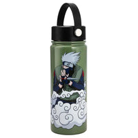 Naruto - Kakashi Stainless Steel Water Bottle (17 oz.) - Bioworld- Image 2