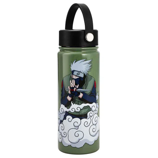 Naruto - Kakashi Stainless Steel Water Bottle (17 oz.) - Bioworld