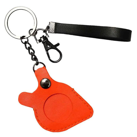 Naruto - Konoha Hidden Leaf Village Symbol Airtag Keychain - Bioworld