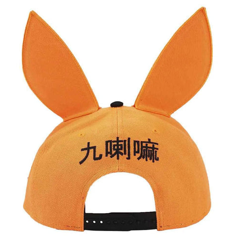 Naruto - Kurama Big Face 3D Cosplay Snapback Hat (Flat Bill)- Bioworld