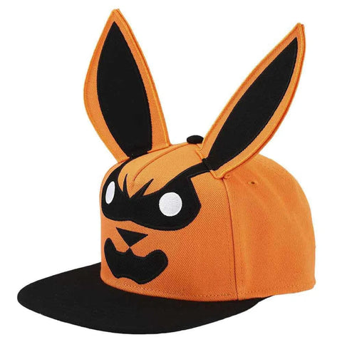Naruto - Kurama Big Face 3D Cosplay Snapback Hat (Flat Bill)- Bioworld