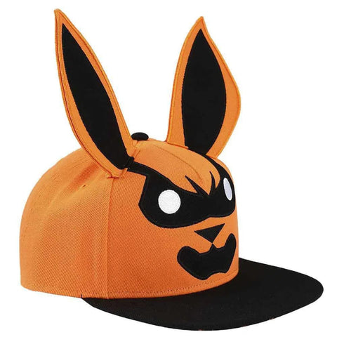 Naruto - Kurama Big Face 3D Cosplay Snapback Hat (Flat Bill)- Bioworld