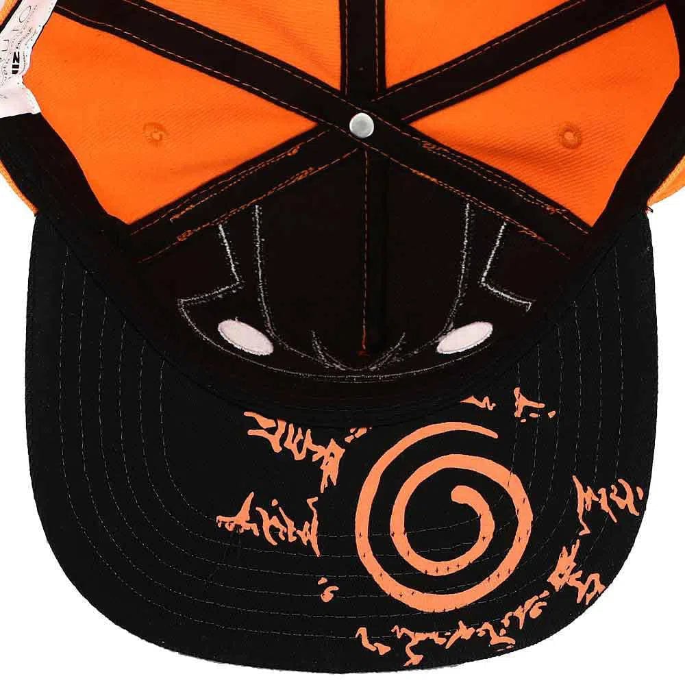 Naruto - Kurama Big Face 3D Cosplay Snapback Hat (Flat Bill)- Bioworld