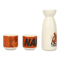 Naruto - Naruto Uzumaki Ceramic Sake Gift Set - Bioworld- Image 2