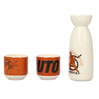 Naruto - Naruto Uzumaki Ceramic Sake Gift Set - Bioworld- Image 3
