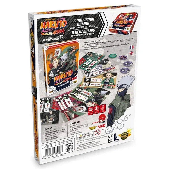 Naruto - Ninja Arena Sensei Pack Expansion Naruto - Ninja Arena Sensei Pack Expansion