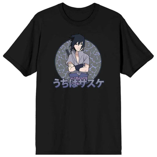 Naruto - Sasuke Uchiha Kanji T-Shirt (Black, Unisex) - Bioworld