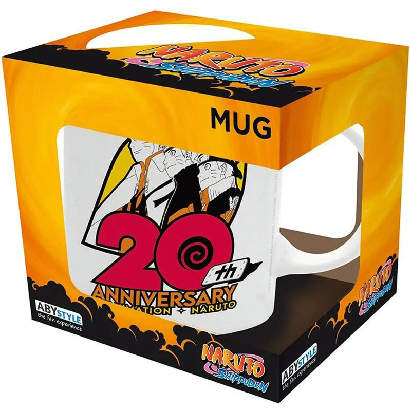 Naruto Shippuden - 20th Anniversary Naruto Through the Years Mug (Ceramic, 11 oz.) - ABYstyle