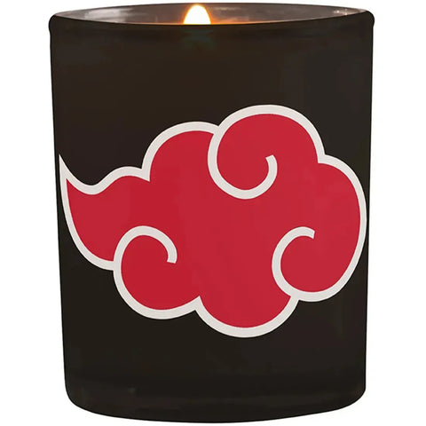Naruto Shippuden - Akatsuki Cloud Wax Candle Glass Jar (3.5
