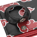 Naruto: Shippuden - Akatsuki Coud Card Wallet With Tracker Pouch - Bioworld