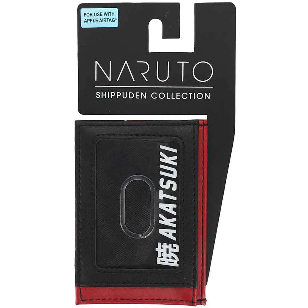 Naruto: Shippuden - Akatsuki Coud Card Wallet With Tracker Pouch - Bioworld