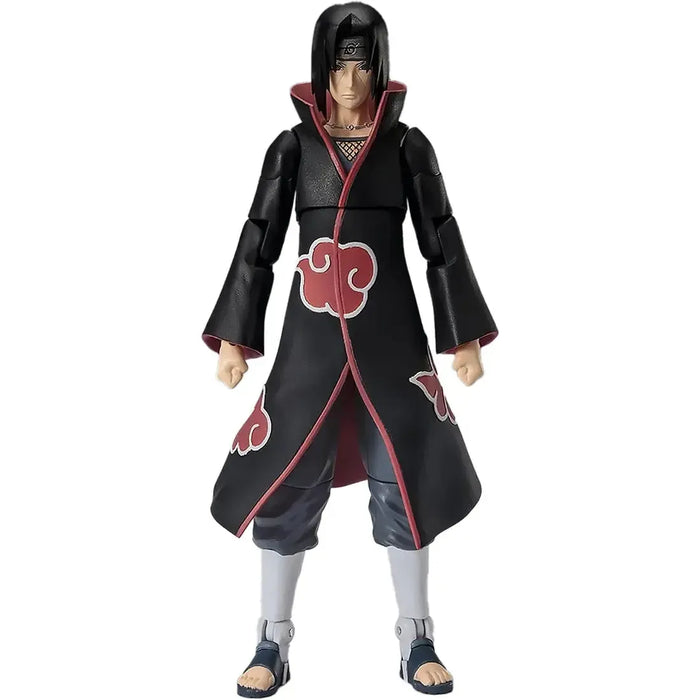 Naruto Shippuden - Akatsuki Uniform Itachi Uchiha Action Figure (5") - Bandai - Ultimate Legends Series