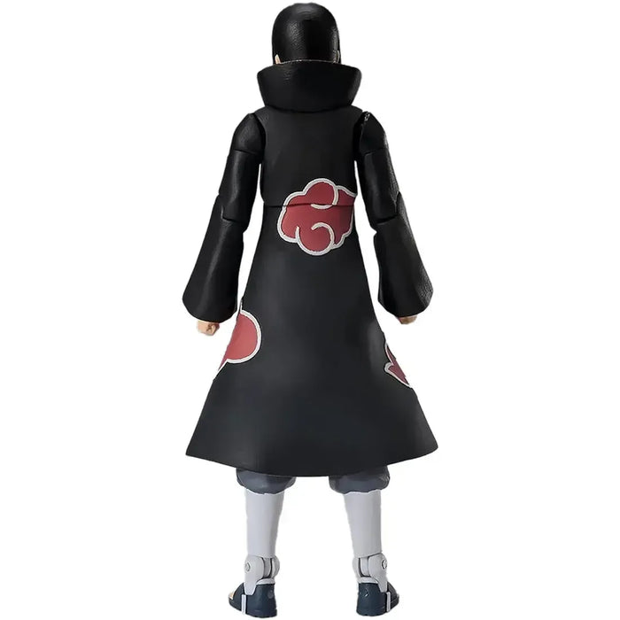 Naruto Shippuden - Akatsuki Uniform Itachi Uchiha Action Figure (5") - Bandai - Ultimate Legends Series