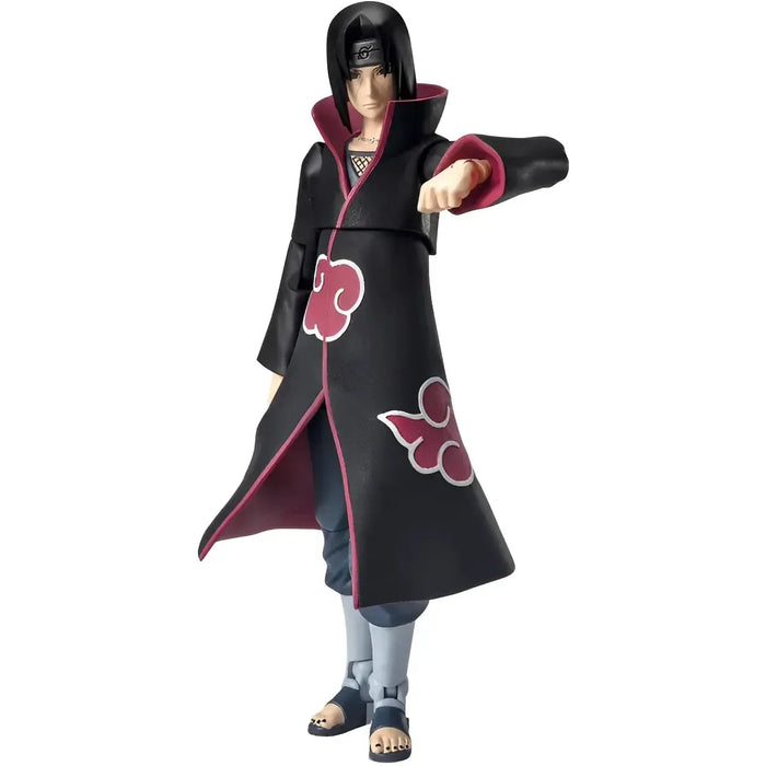 Naruto Shippuden - Akatsuki Uniform Itachi Uchiha Action Figure (5") - Bandai - Ultimate Legends Series