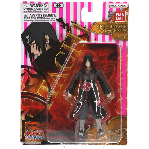 Naruto Shippuden - Akatsuki Uniform Itachi Uchiha Action Figure (5