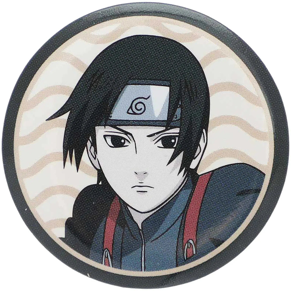 Naruto Shippuden - Characters & Symbols Button Pin Badge Set (10 Pieces) (Tin, 2"x2") Bioworld