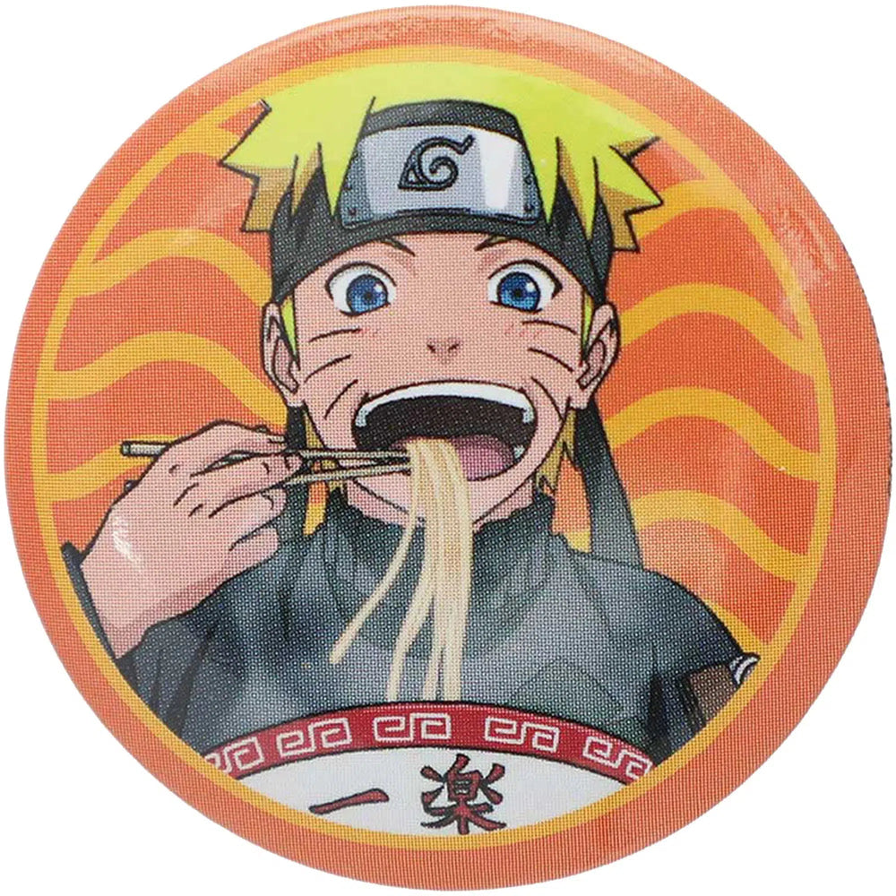 Naruto Shippuden - Characters & Symbols Button Pin Badge Set (10 Pieces) (Tin, 2"x2") Bioworld