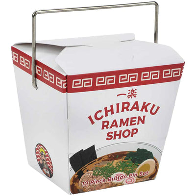 Naruto Shippuden - Characters & Symbols Button Pin Badge Set (10 Pieces) (Tin, 2