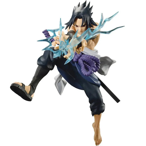 Naruto Shippuden - Chidori Attack Sasuke Uchiha Figure (5") - Banpresto - Vibration Stars Series (Volume: Sasuke vs. Deidara, Version A), Naruto 20th Anniversary Edition