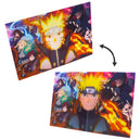 Naruto Shippuden - Collector's Gift Box Set - Culturefly - Throw Blanket, Crew Socks, Planter, Lenticular Art Print, Pin Badge