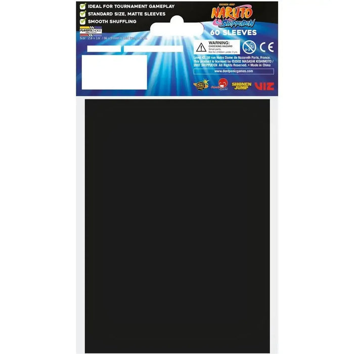 Naruto Shippuden - Five Kages Art Protective Card Sleeves (60 Count, Japanese Size: 59x86mm) - Japanime Games - Player's Choice Game Accessories Series