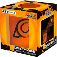 Naruto Shippuden - Hidden Leaf Symbol (Konoha) Candle (10 oz.) - ABYstyle- Image 1