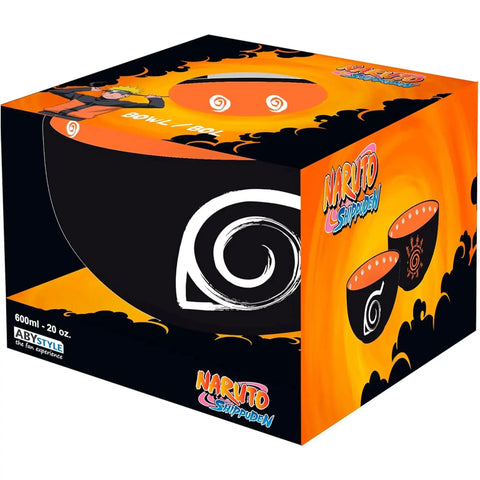 Naruto Shippuden - Hidden Leaf Village Symbol Ramen Bowl (20 oz., Ceramic) - ABYstyle - Image 1