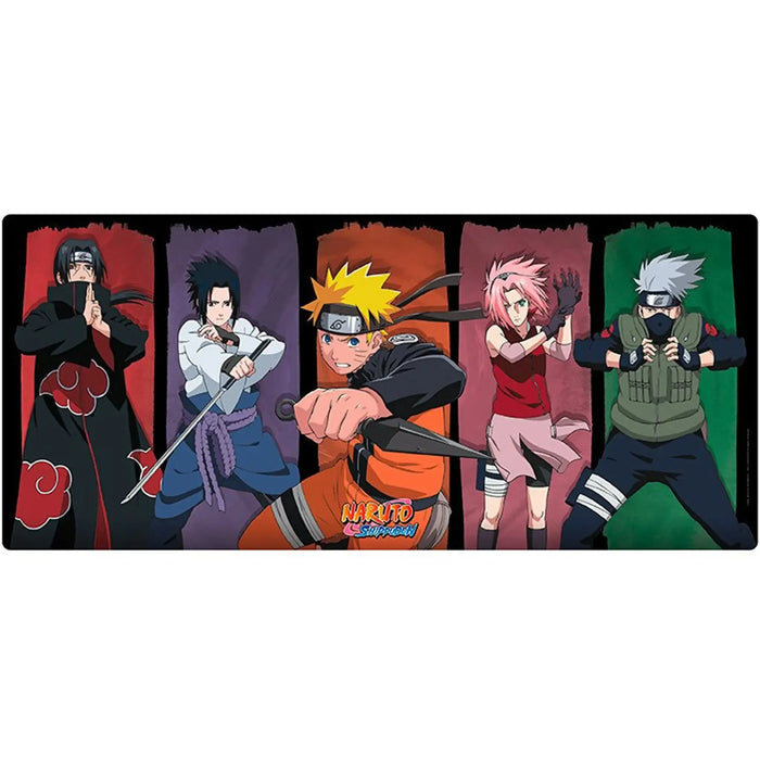 Naruto Shippuden - Itachi Uchiha & Team 7 XXL Mouse Pad (35.4"x15.7") - ABYstyle