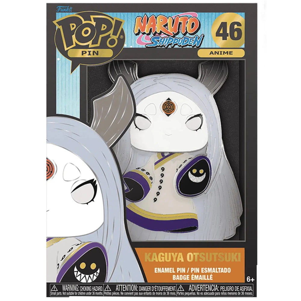 Naruto Shippuden - Kaguya Otsutsuki Pin Badge (Glows in the Dark, Enamel) - Funko - Pop! Anime Pin Series (46)