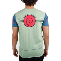 Naruto Shippuden - Kakashi Cosplay T-Shirt (Unisex) - Bioworld- Image 2