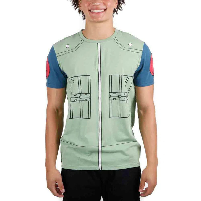 Naruto Shippuden - Kakashi Cosplay T-Shirt (Unisex) - Bioworld