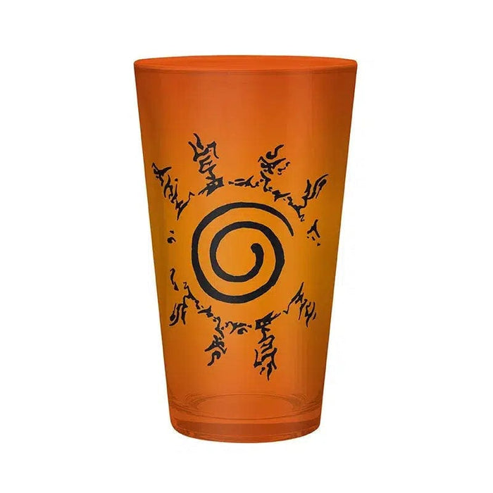 Naruto Shippuden - Konoha 3-Piece Gift Set (14 oz. Drinking Glass, Pin Badge, Notebook) - ABYstyle