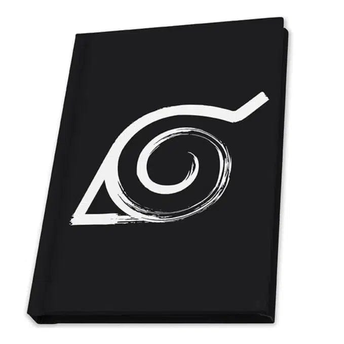 Naruto Shippuden - Konoha 3-Piece Gift Set (14 oz. Drinking Glass, Pin Badge, Notebook) - ABYstyle