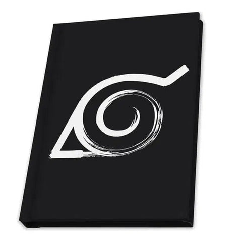 Naruto Shippuden - Konoha 3-Piece Gift Set (14 oz. Drinking Glass, Pin Badge, Notebook) - ABYstyle