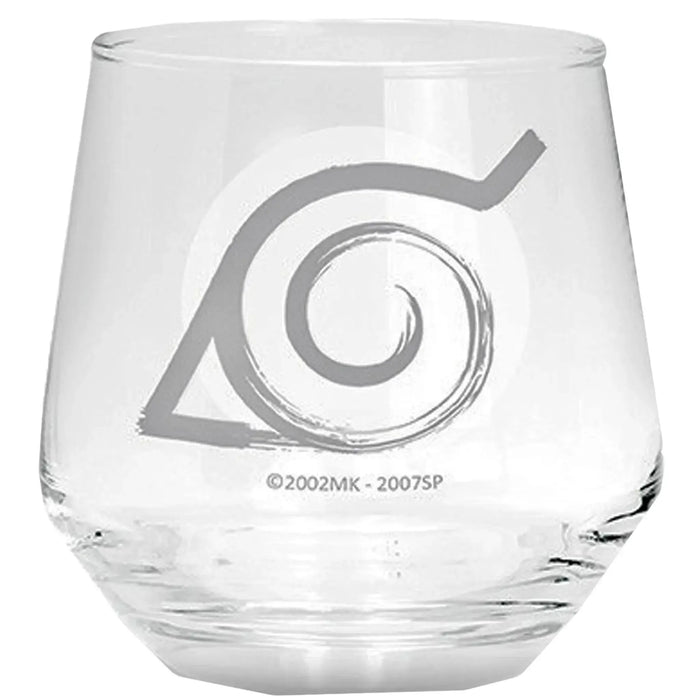 Naruto Shippuden - Konoha & Akatsuki Drinking Glasses 2-Piece Set (10 oz.) - ABYstyle