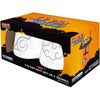 Naruto Shippuden - Konoha & Akatsuki Drinking Glasses 2-Piece Set (10 oz.) - ABYstyle
