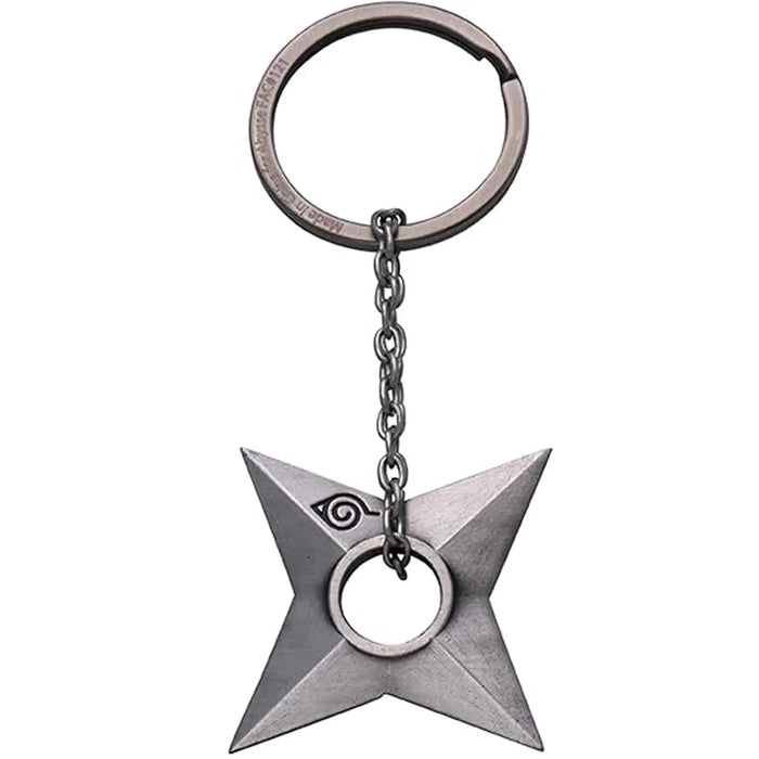 Naruto Shippuden - Konoha Shuriken 3D Keychain (Metal) - ABYstyle