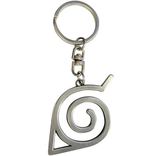 Naruto Shippuden - Konoha Symbol 3D Keychain (Metal) - ABYstyle