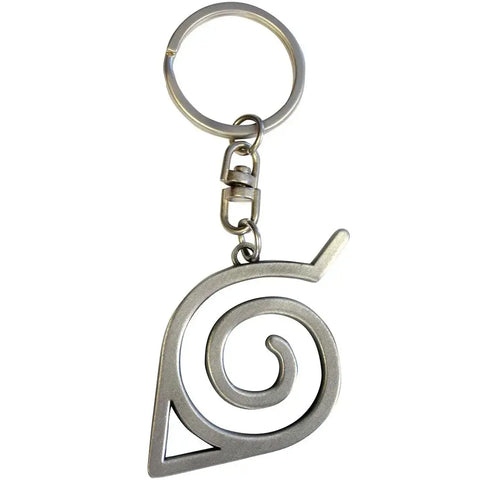 Naruto Shippuden - Konoha Symbol 3D Keychain (Metal) - ABYstyle