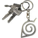 Naruto Shippuden - Konoha Symbol 3D Keychain (Metal) - ABYstyle
