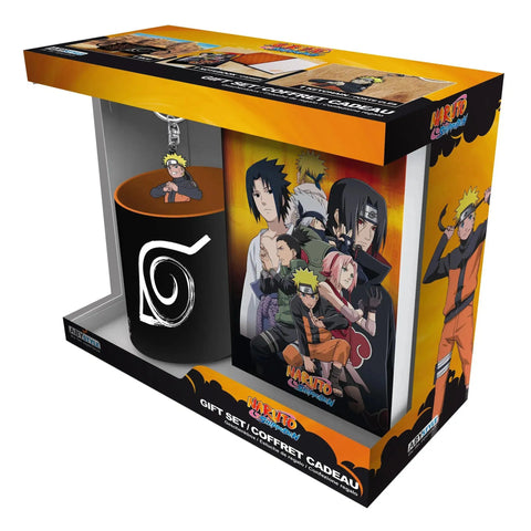 Naruto Shippuden - Naruto 3-Piece Gift Set (11 oz. Mug, Keychain, Notebook) - ABYstyle