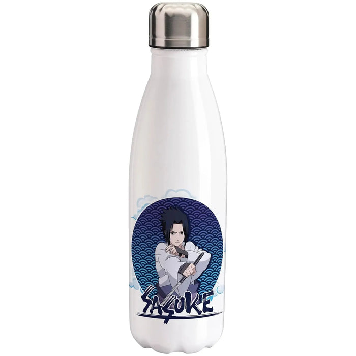 Naruto Shippuden - Naruto & Sasuke Water Bottle (Stainless Steel, 17.5 oz.) - ABYstyle