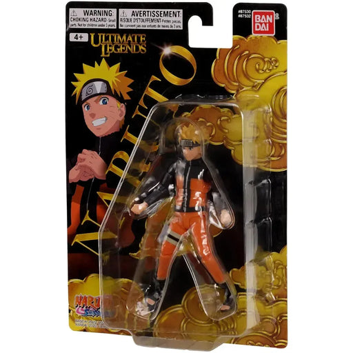 Naruto Shippuden - Naruto Uzumaki Action Figure (5") - Bandai - Ultimate Legends Series