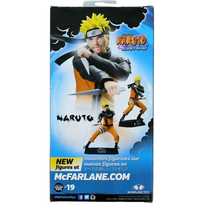 Naruto Shippuden - Naruto Uzumaki Action Figure (6") - McFarlane Toys - Color Tops Series (19) - (2017)