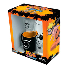 Naruto Shippuden - Naruto Uzumaki Glassware 3-Piece Set - ABYstyle