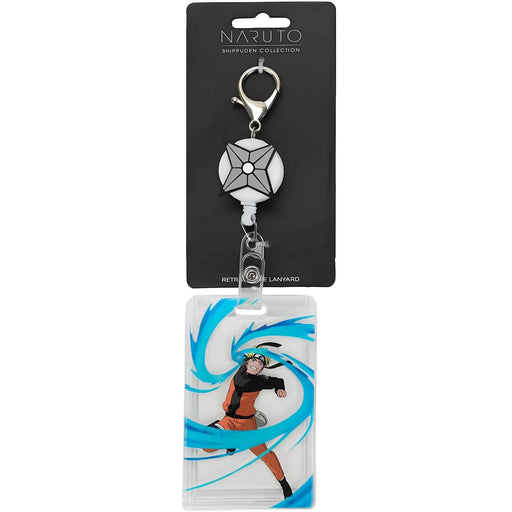 Naruto Shippuden - Rasengan & Shuriken Retractable Lanyard - Bioworld