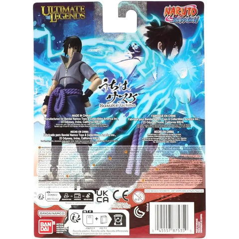 Naruto Shippuden - Sasuke Uchiha Action Figure (5