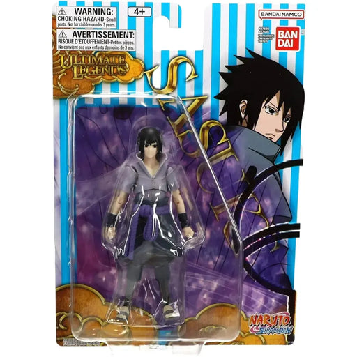 Naruto Shippuden - Sasuke Uchiha Action Figure (5") - Bandai - Ultimate Legends Series