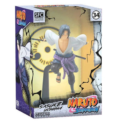 Naruto Shippuden -  Sasuke Uchiha Figure - ABYstyle - Super Figure Collection