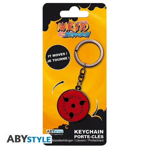 Naruto Shippuden - Sharingan Moving Keychain (Metal) - ABYstyle - Image 4